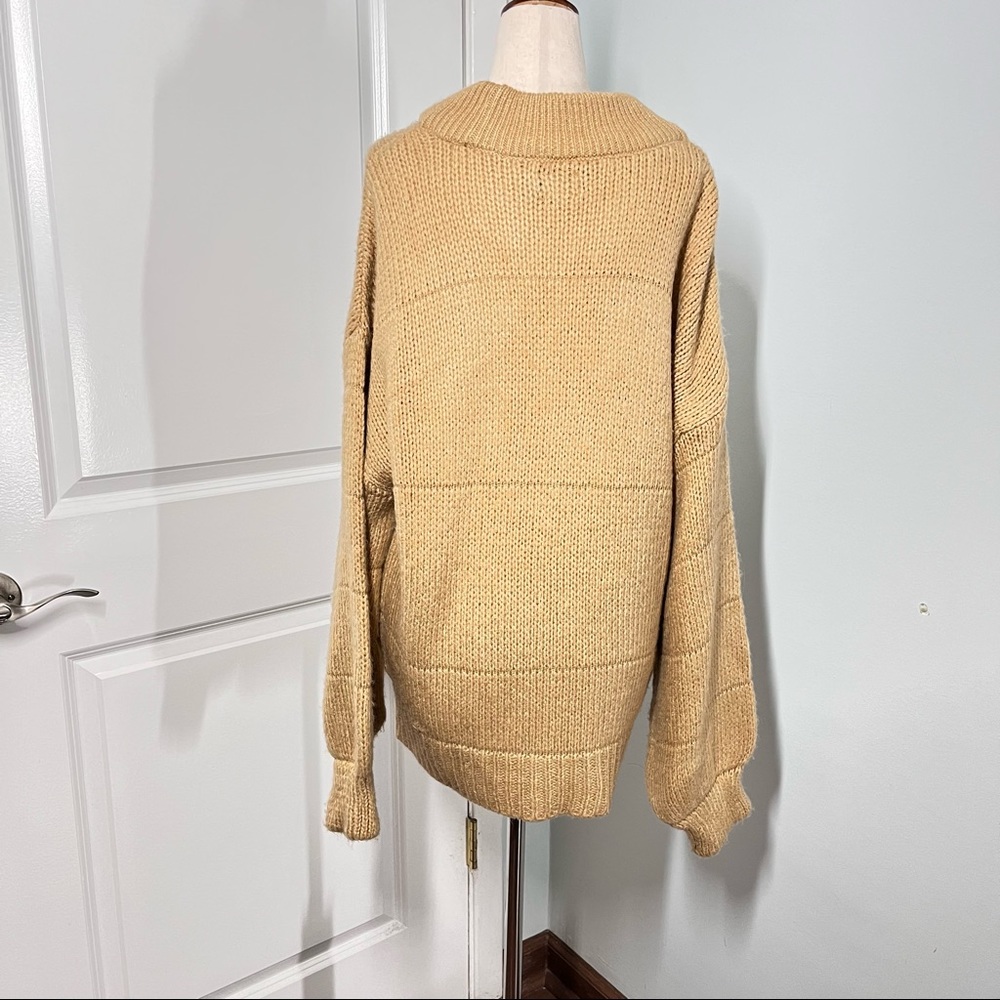 ASOS design oversized balloon sleeves sweater size 6 - Picture 11 of 13